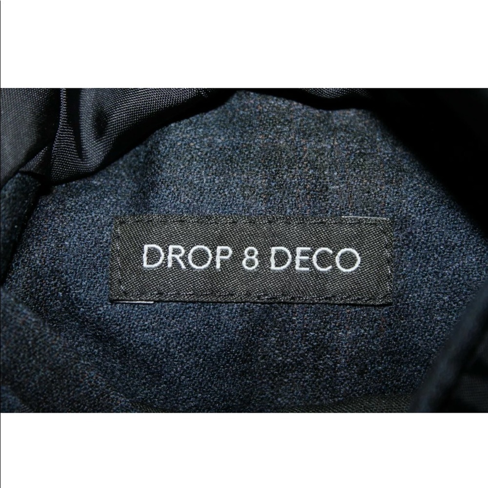Z ZEGNA Blazer EU 50R US 38R Navy blk Plaid Wool